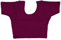 Stretch Choli Dark Magenta